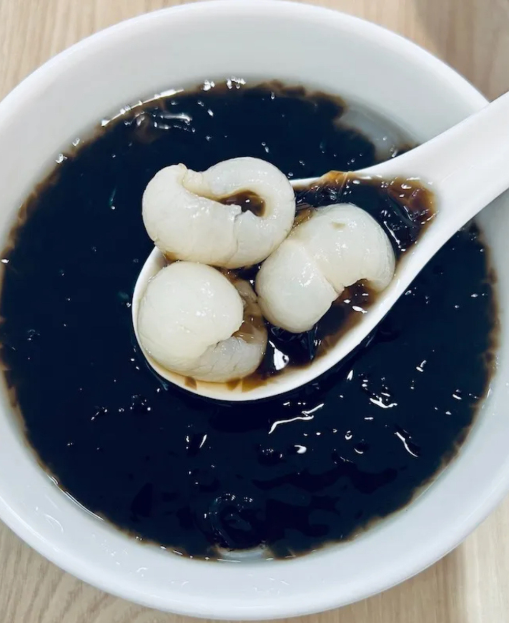 Home-Made Chin Chow and Longan Dessert