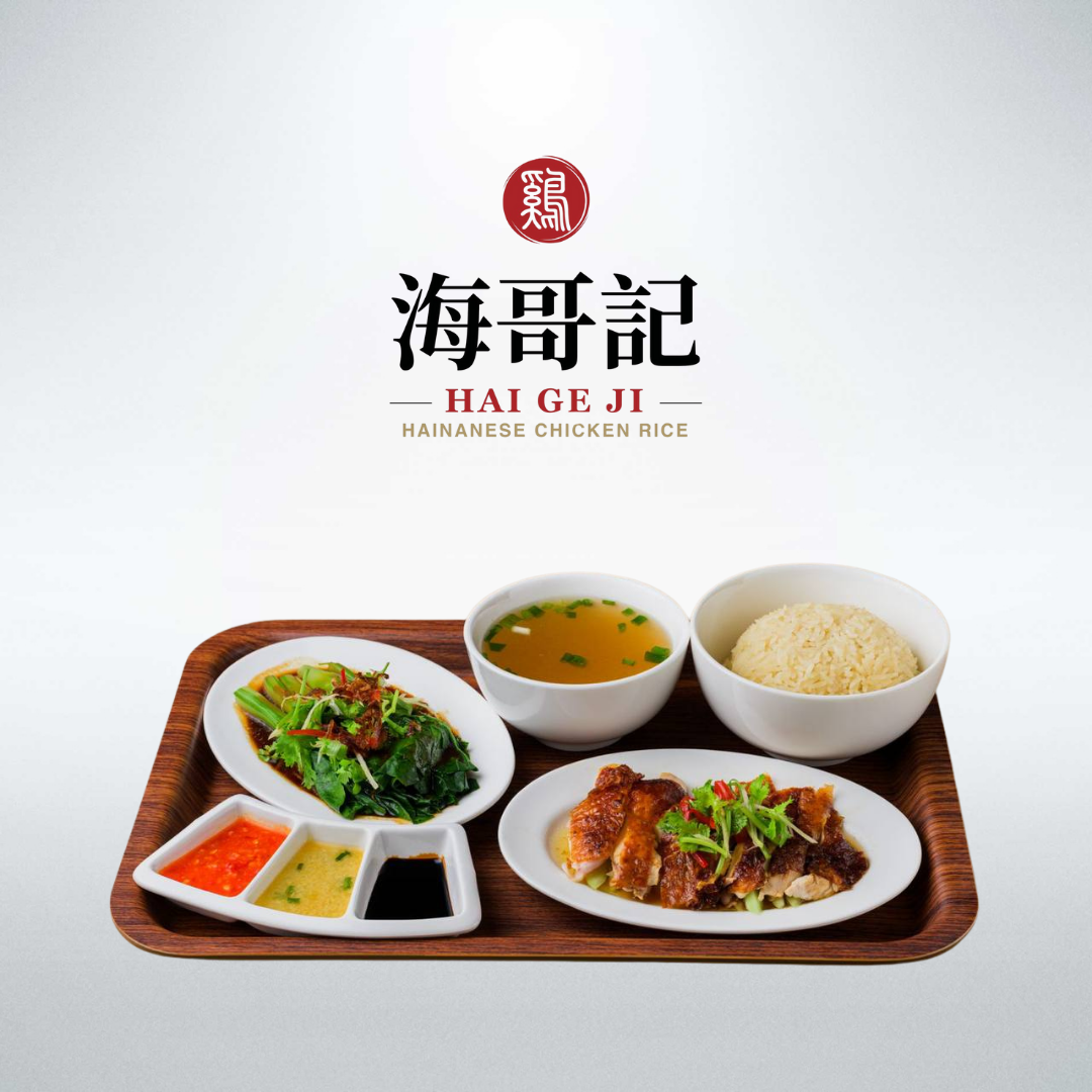 hgj single set (roasted drumstick) with vegetables