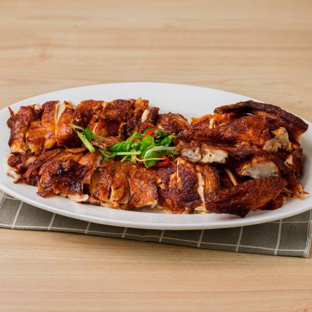 roasted chicken (half bird)