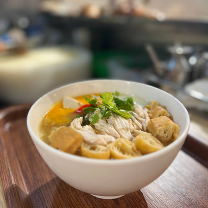 Shredded Chicken Congee