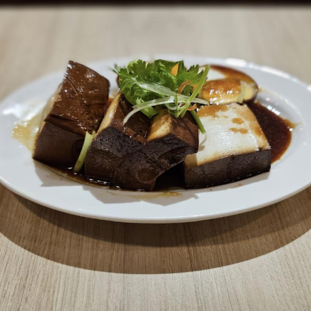 braised tofu and egg