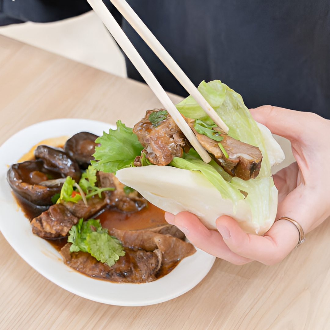beef brisket gua bao buns
