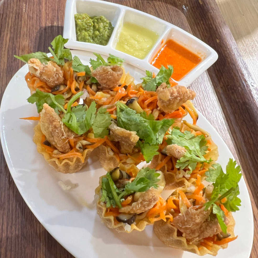 Chicken Rice Kuih Pie Tee