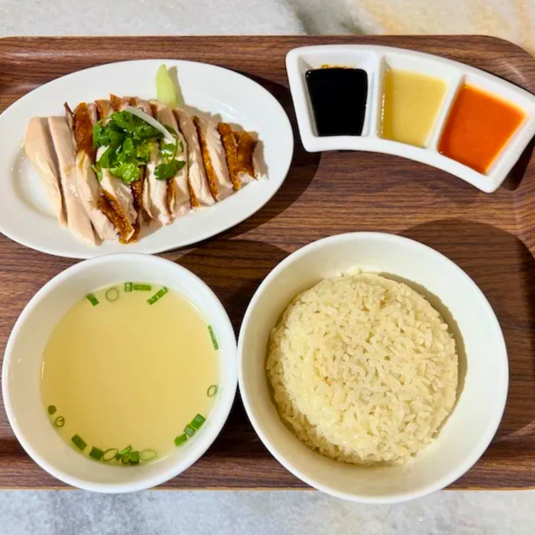 hgj roasted chicken rice (drumstick)