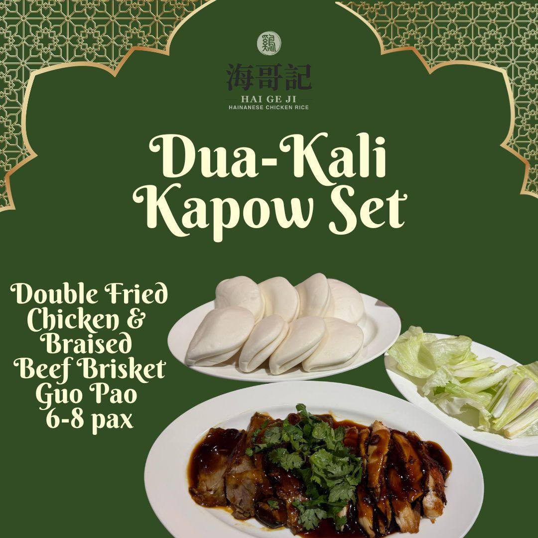 Dua-Kali Kapow Set – 6 to 8 Pax