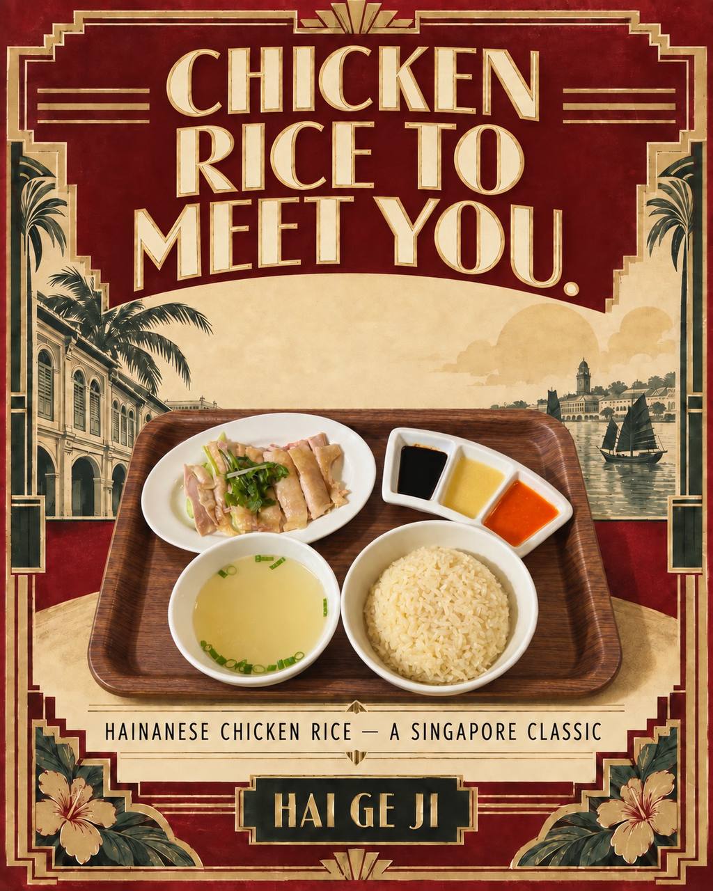 Hai Ge Ji Chicken Rice