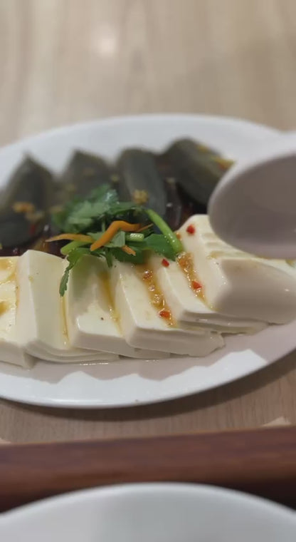 Soft Tofu and Century Egg